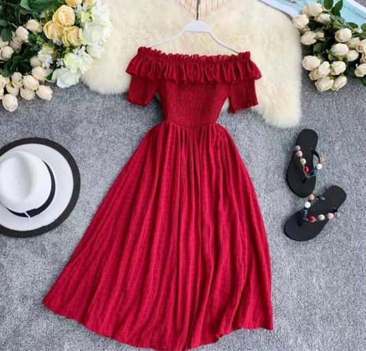 Florida Dress red