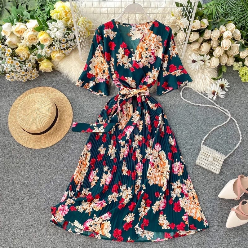 Natalia floral dress