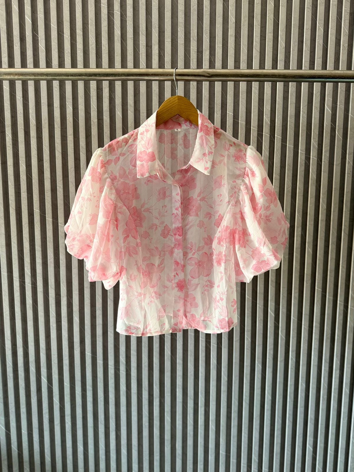 Minnesota pink blouse