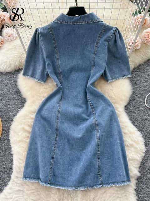 Delilah denim dress