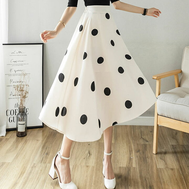 Polka dots skirt