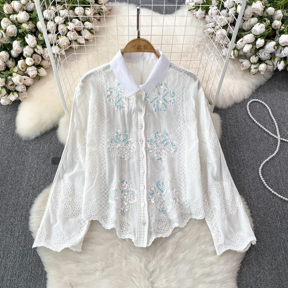 Kristen blouse pearl