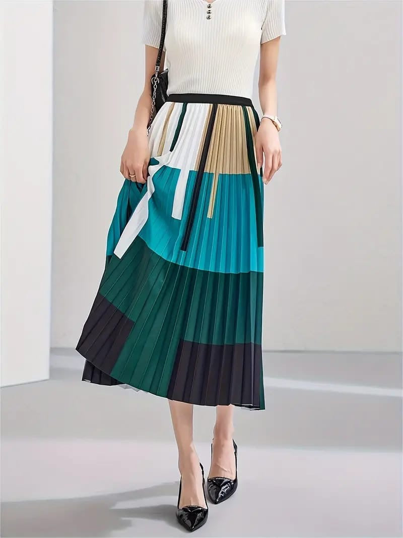 Tanya pleated skirt