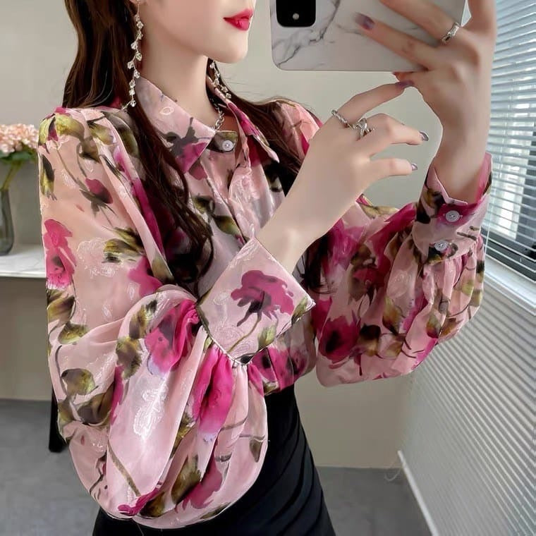 Andrea printed shirt