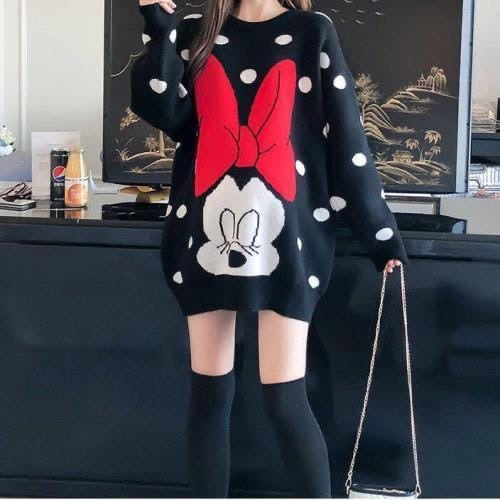 Mickey Mouse pullover red