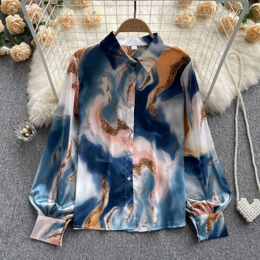 Juliana shirt ocean