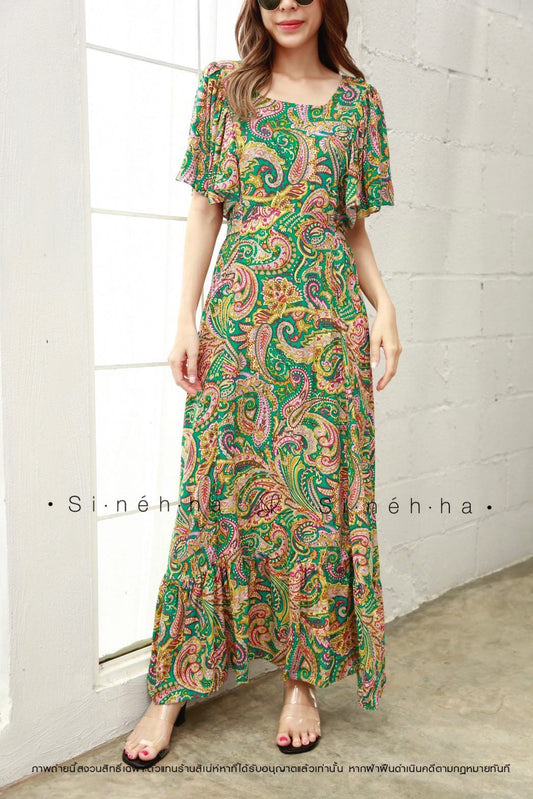 Regina printed dress