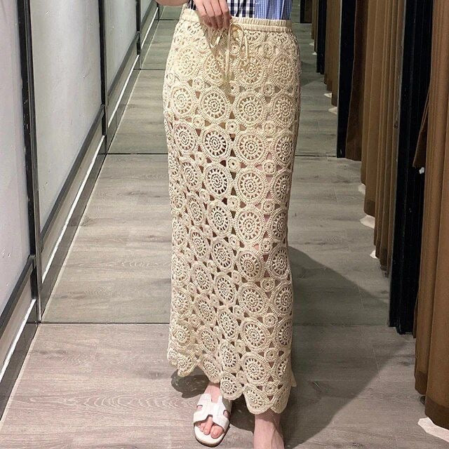 Becca crochet skirt