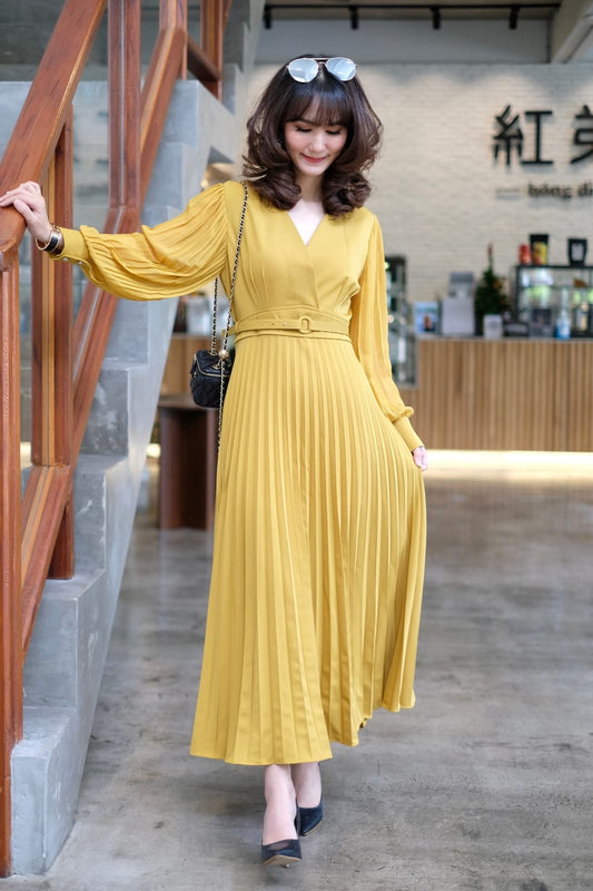 Rhapeal yellow dress