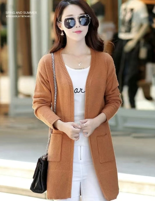 Lyla Luxury Cardigan brown