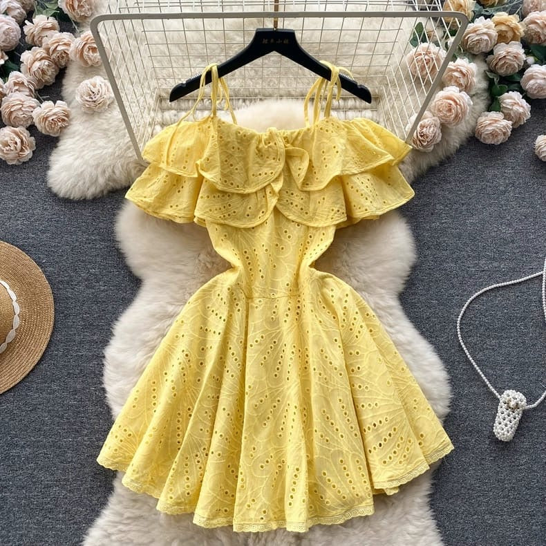 Laura dress yellow