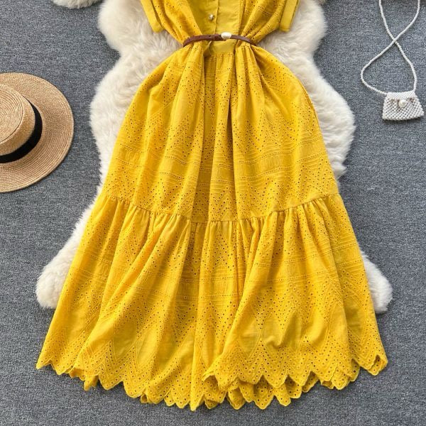 Regina yellow dress