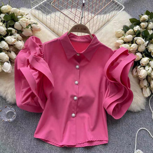 Merlin blouse pink