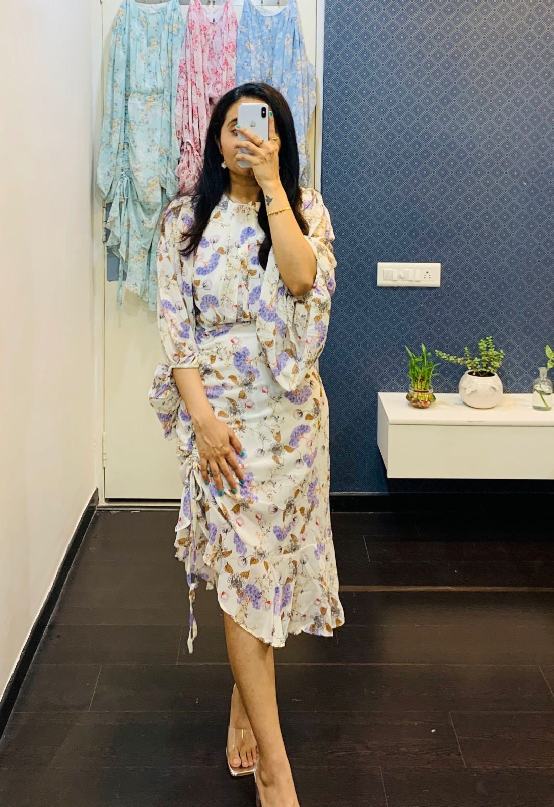 Jasmine floral dress