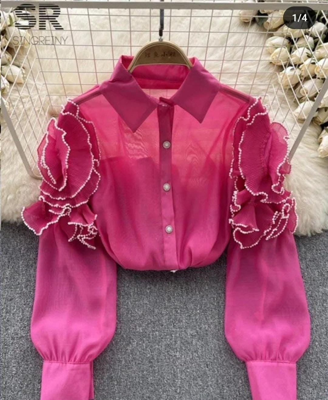 Tory blouse pink