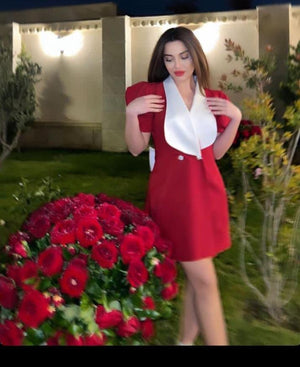 Harry red dress