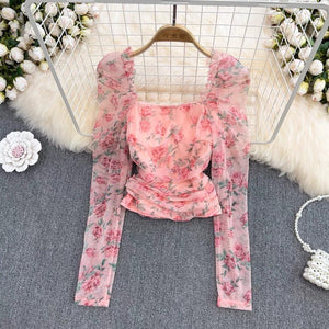 Ikea floral top