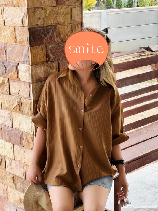 Celina shirt brown