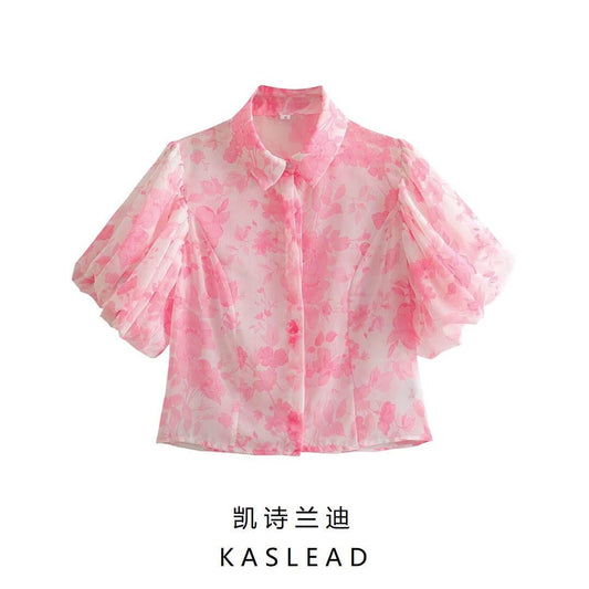 Minnesota pink blouse