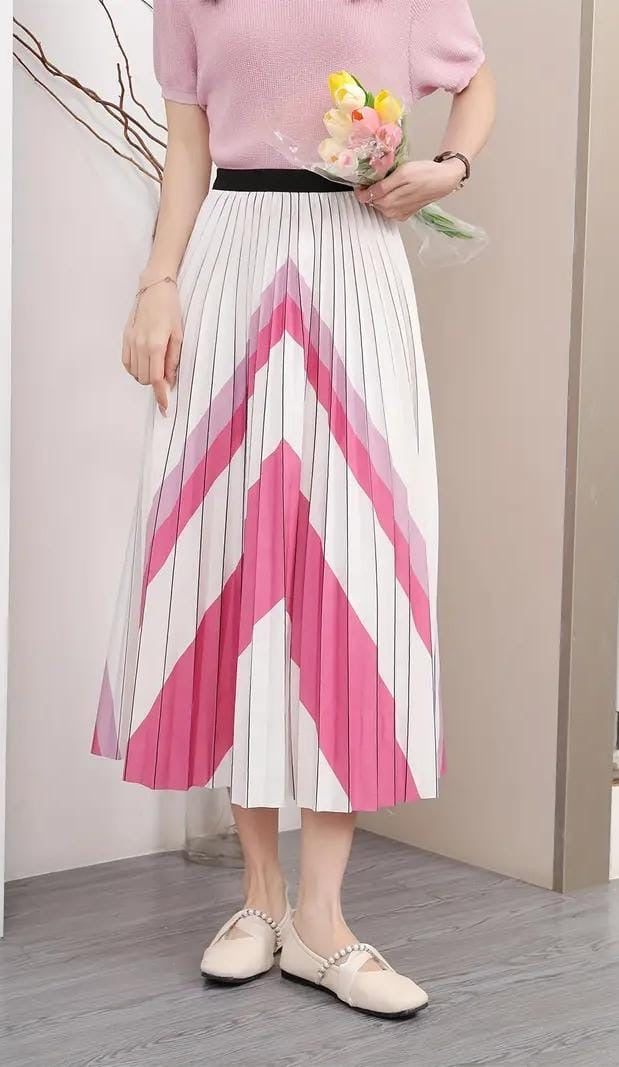 Roseline printed skirt