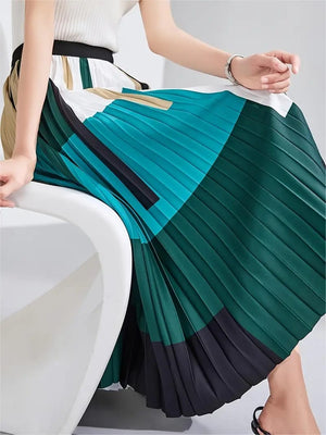 Tanya pleated skirt