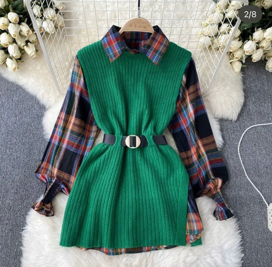 Bento plaid shirt