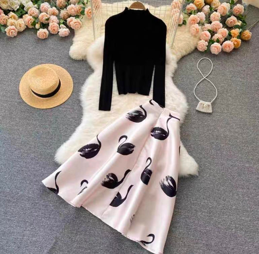 Swan two piece set