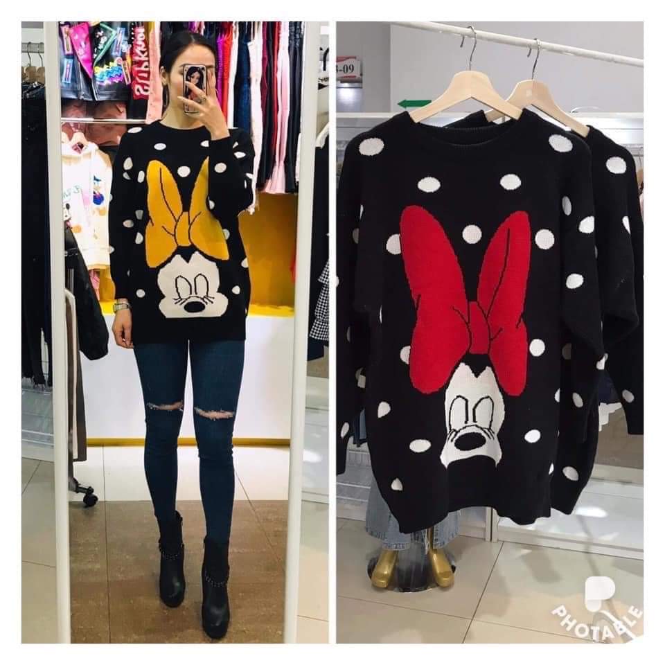 Mickey Mouse pullover red