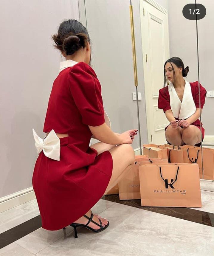 Harry red dress