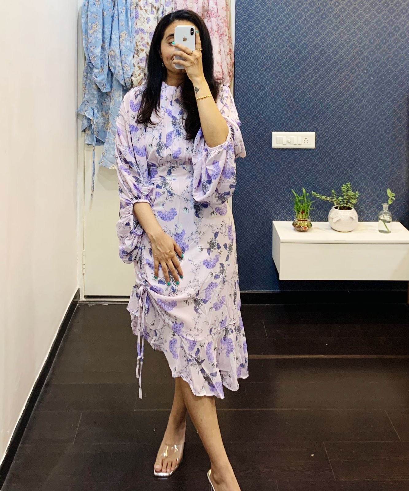 Jasmine floral dress