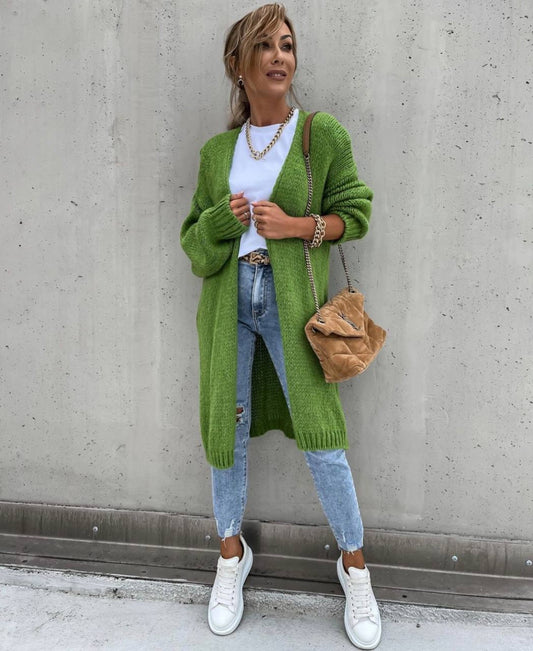 Foxy cardigan green