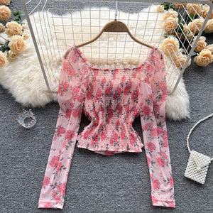 Ikea floral top