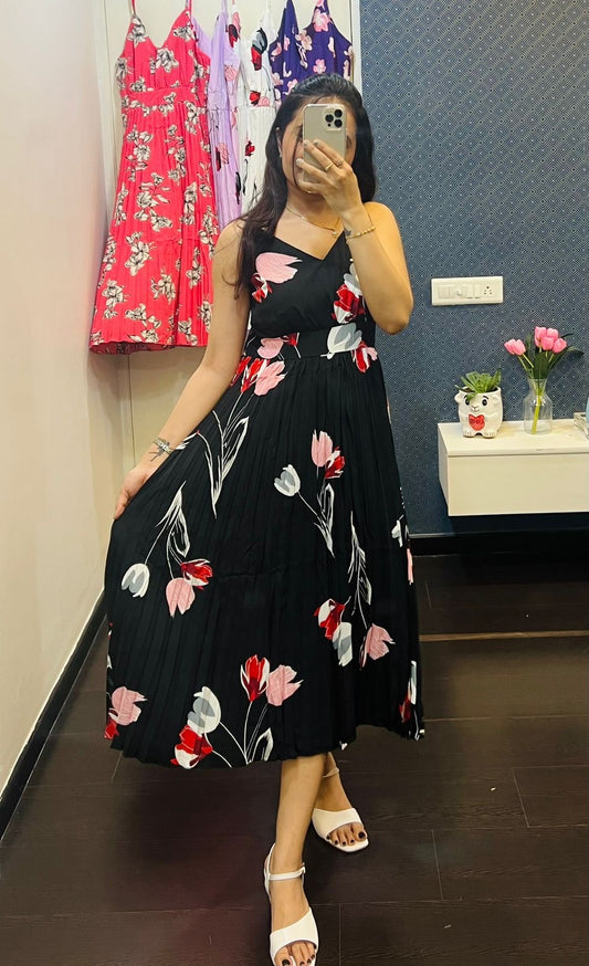 Regina floral dress