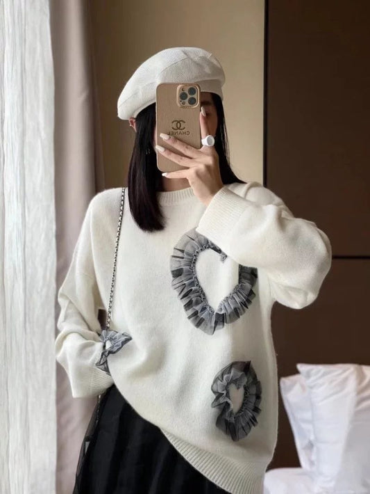 Camilla hearts pullover