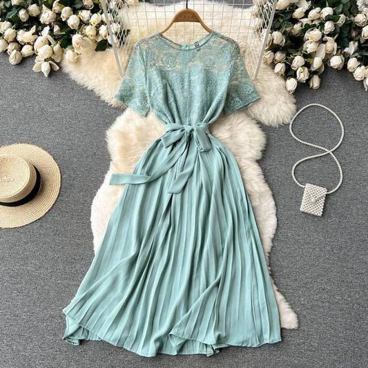 Maximus laced dress marine