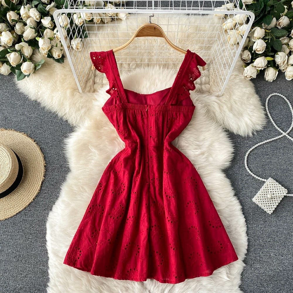 Isabella red dress