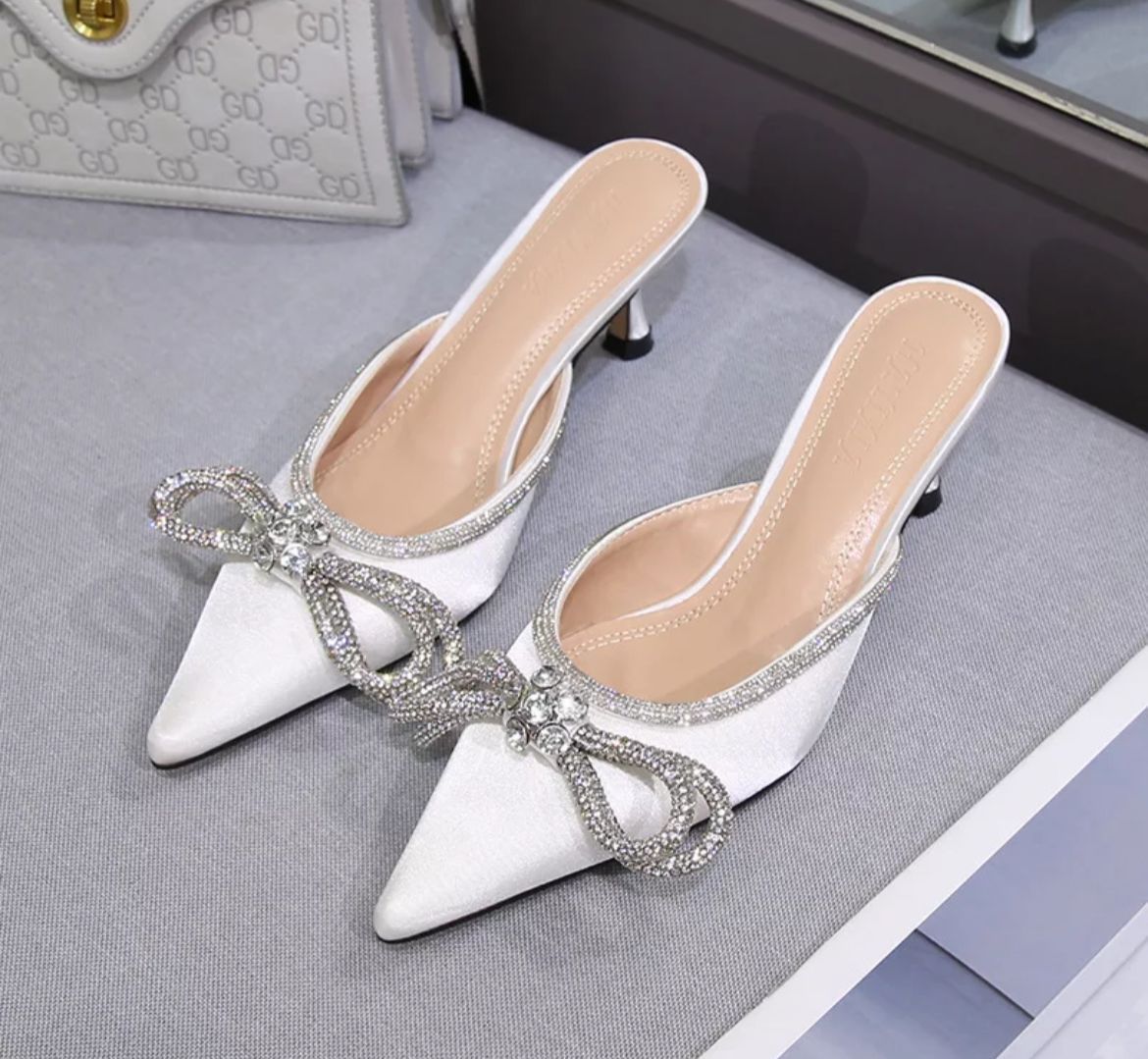 Doja diamond slippers
