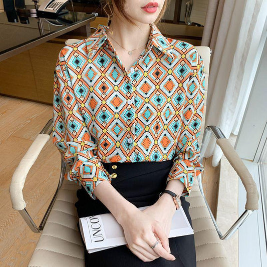 Diamond Printed Shirt