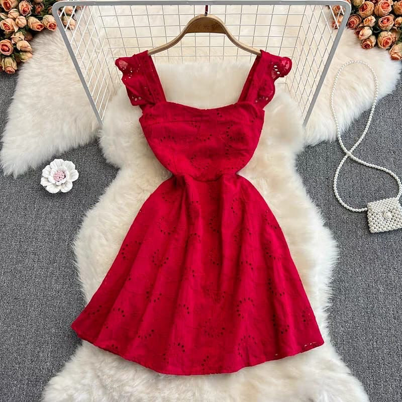 Isabella red dress