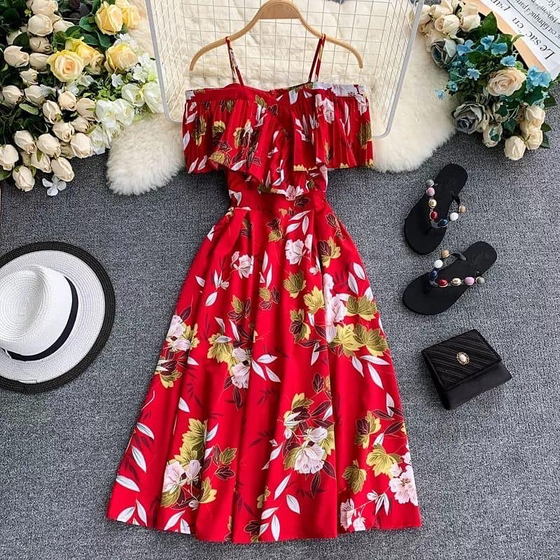 Josephine floral dress Havana