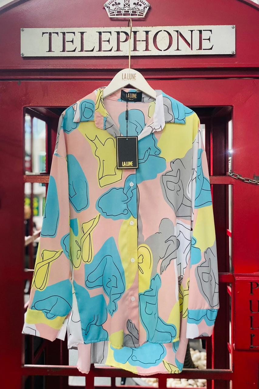 Luxury abstract shirt