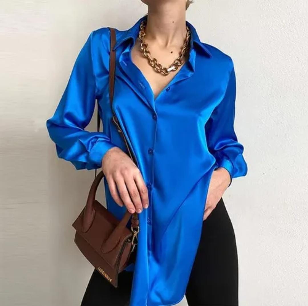 Martin Royal silk satin shirt